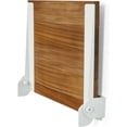 thumbnail image 2 of Seachrome Shafsl-185155-Twa Slimline 18-1/8" Wide Wall Mounted Teak Wood Shower Seat -, 2 of 7