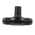 thumbnail image 1 of Adaptateur Tee 3 Voies Connecteur en Forme de T Raccord Universel en Alliage d'Aluminium Noir Haute Résistance, 1 of 7