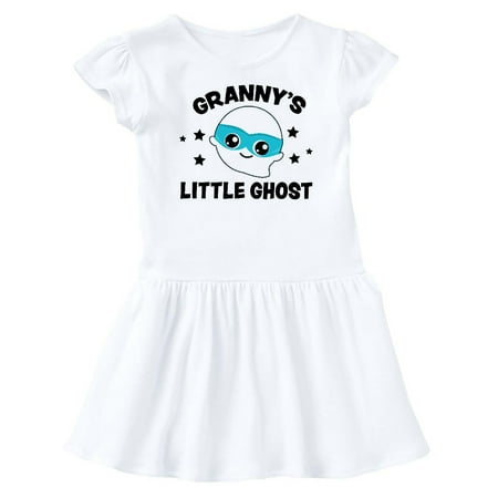 

Inktastic Cute Granny s Little Ghost with Stars Gift Baby Girl Dress