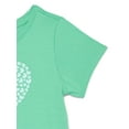thumbnail image 3 of Wonder Nation Toddler Girls Tee with Short Sleeves, Sizes 18M-5T, 3 of 3