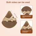 thumbnail image 4 of 10-Pack Triangular Loose Powder Puffs with Bows — Soft Facial Makeup Sponges (Suitable for Loose Powder),Black, 4 of 10