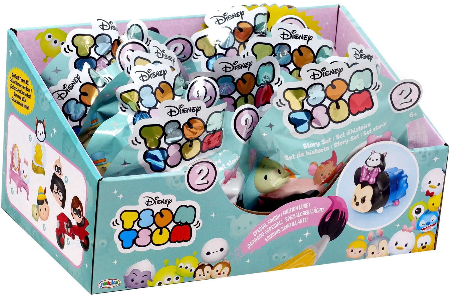Moose Toys Disney Doorables Pixel Perfect Mega Peek Playset, 30