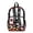 Black Cat Heart Floral, variant on Clear Backpack 17 Inch, Heavy Duty See Through Bookbag with Front Pockets & Side Mesh, Cloud Narwhal Print Fabric & PVC Transparent Bag for School, Work & Security