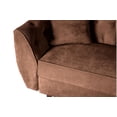thumbnail image 4 of Sofá 3 Plazas Makora Velvet Chocolate Modelo Clooney, 4 of 7