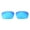 Ice Blue Coated - Polarized, variant on Walleva Ice Blue Polarized Replacement Lenses for Oakley Siphon Sunglasses