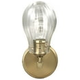 thumbnail image 2 of Aspen Creative 62246, 1-Light Bathroom Vanity, 5" Wide, Transitional Design, Antique Brass, 2 of 5