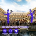 thumbnail image 6 of PWTOOL 750W Air Dancers Inflatable Tube Man Set - 20ft Tall Wacky Waving Inflatable Dancing Tube Guy with 12-Inch Diameter Blower for Business Promotion, 6 of 9