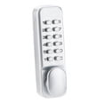 thumbnail image 4 of Cerradura de puerta con teclado mecánico Cerradura de puerta mecánica,Fácil de instalar,Teclado,Cerradura de puerta de entrada mecánica sin llave para Plata, 4 of 8