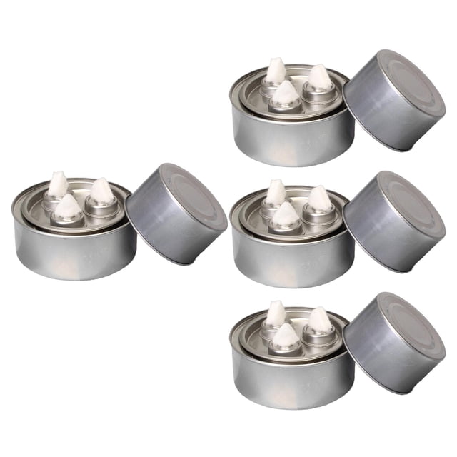 Lámpara de alcohol para estufa de alcohol con cordón de algodón, luz decorativa mini tres cabezas