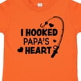 thumbnail image 4 of Inktastic I Hooked Papa's Heart with Fishing Rod Boys or Girls Toddler T-Shirt, 4 of 5