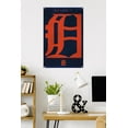 thumbnail image 2 of MLB Detroit Tigers - Logo 25 Wall Poster with Pushpins, 22.375" x 34", 2 of 4