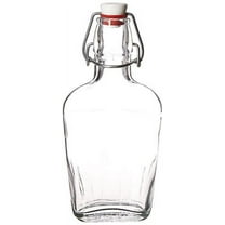 Bormioli Rocco Pocket Flask, 8.5 oz, Clear