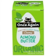 Once Again Almond Butter - Organic - Lightly Toasted - Squeeze Pack - 1.15 Oz - Case Of 10