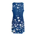 thumbnail image 6 of vigerkar Summer Dresses for Women 2025 Casual V Neck Sleeveless Sundresses Boho Tank Dress Beach Dresses Sky Blue, XXL, 6 of 8