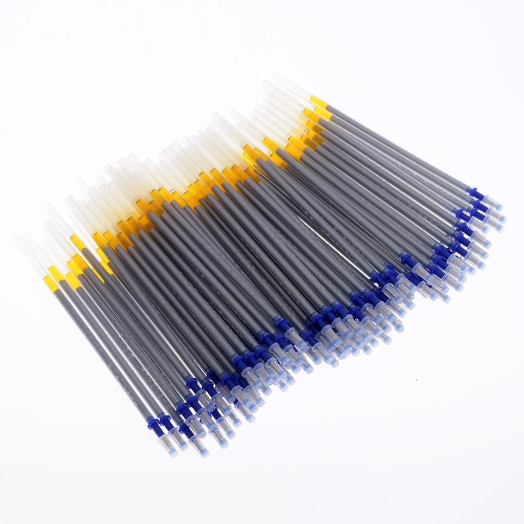 FVDPWYE 100pcs Leather Marking Silver Refill Pen for DIY Fabric Leather Craft Sliver