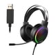 thumbnail image 1 of Auriculares USB para juegos con canal estéreo 7.1 auriculares supraaurales para deportes electrónicos, 1 of 8