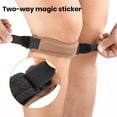 thumbnail image 6 of sunsanly Sports Patella Knee Brace Tendon Pain Relief Breathable Adjustable Running Basketball Jump Rope Badminton Men Women Patella Stabilizer Knee Support Strap, 6 of 7