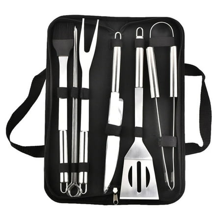 Grilling Accessories BBQ Grill Tools Set, 9 Pieces Stainless Steel Grill Kit with Case, Barbecue Utensil Tool