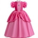 thumbnail image 4 of Vestido de princesa de melocotón para niñas pequeñas, disfraz de Cosplay para niños, traje de fiesta de Carnaval de cumpleaños, ropa de actuación de escenario, nuevo, 4 of 5