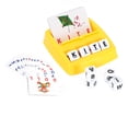 thumbnail image 2 of Rompecabezas de palabras en inglés, juego de ortografía del alfabeto, juego de cartas, juguete educativo para edades tempranas para niños y niños pequeños, 2 of 5