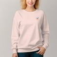 thumbnail image 3 of Women's Clown Expression Pattern Crew Neck Pullover Cozy Clothes Autumn Winter, 3 of 11