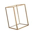 thumbnail image 1 of Estuche de exposición coleccionable, soporte de caja de almacenamiento, vitrina moderna, caja de encimera, caja de vidrio coleccionable para muñeca Oro, 1 of 8