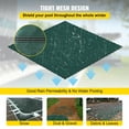thumbnail image 7 of 18 ft x 34 ft Rectangular Winter Safety Pool Cover with Left Step - Heavy-Duty Triple-Stitched Mesh, Rain Permeable, Includes Installation Hardware - for Inground Pools, 7 of 7