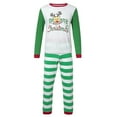 thumbnail image 1 of Pjs pour Hommes Tenue Parent-Enfant Costumes de Noël Patchwork à Carreaux Imprimés Vêtements de Maison Col Rond Manches Longues Pyjamas Ensembles Deux Pièces Pyjamas Assortis pour Couples en Liquidation, 1 of 8