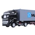 thumbnail image 4 of 48 Alloy Simulation Container Truck Highly Collection Gifts Pull Back Toy Vehicle for Kids, 4 of 7