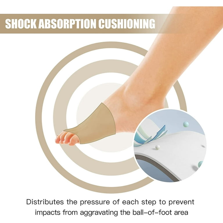 Metatarsal Pads Ball of Foot Cushion Socks for Women and Men