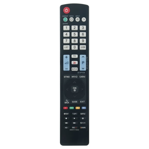 Allimity AKB74115502 Replaced Remote Compatible with LG LCD TV 77EG9700UA 47LM4600 55LM4600 MFL67468116 47LM4700 55LM4700 32LM5800 42LM5800 47LM5800 55LM5800 32LS5700 55LS5700 42LG20UM