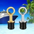 thumbnail image 2 of Drain Snap Plug Bateau Drain Plug Flip Style Plug Acier Inoxydable 304 Plug Cuivre 32mm Speedboat Résistant à la Corrosion 32mm, 2 of 9