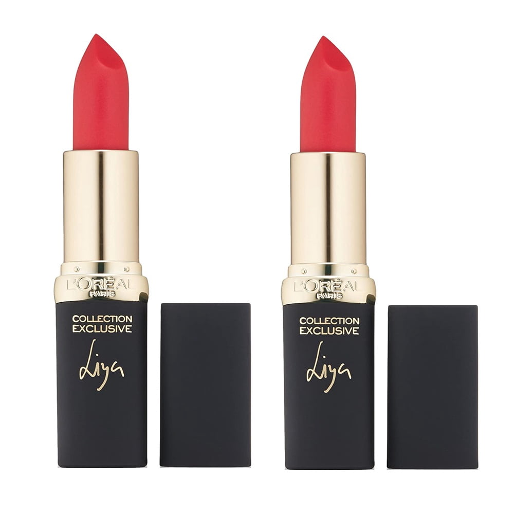 Pack of 2 L'Oreal Paris Colour Riche Collection Exclusive Lipstick, Liya's Pink # 709