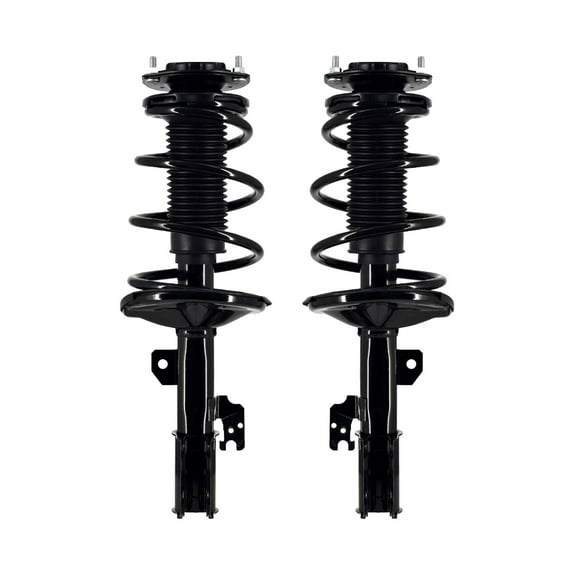 Pair 2 Front Left-Right Quick Complete Strut and Coil Spring For 2002 2003 Toyota Camry 2.4L