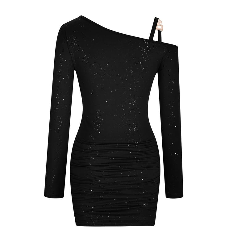 OSFVNOXV Velvet Dress for Women Plus Size Cocktail Dress Glitter Sparkly  Wrap Flared Business Dress with Straps - Walmart.com
