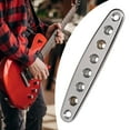 thumbnail image 5 of Guitar String Through Plate Mounting Ferrules Guitar Bridge String Thru Body Ferrule Bushing Plate for Bass Guitar, 5 of 8