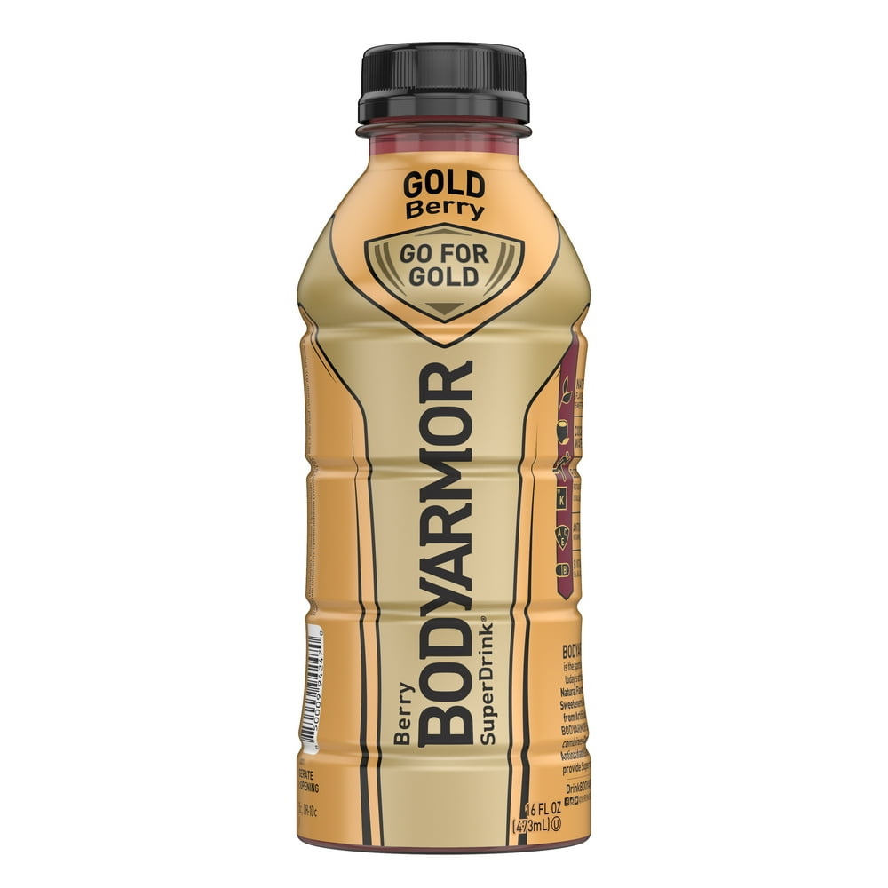 BODYARMOR Sports Drink, Gold Berry, 16 Fl. Oz., 12 count
