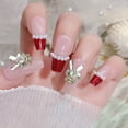 thumbnail image 3 of 16 Uds. De diamantes de imitación para uñas, aleación brillante 3D, decoración de uñas DIY, forma de cabeza de conejo, incrustaciones de diamantes para arte de uñas con perlas de diamantes de, 3 of 5
