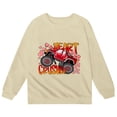thumbnail image 3 of IWRICH Toddler Kids Valentines Day Sweatshirts Boys Girls Love Heart Outfit Crew Neck Long Sleeve Tops,Size 2-10 Years 03-Beige 160, 3 of 3