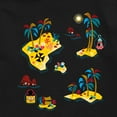thumbnail image 3 of The Spongebob Movie: Search For Squarepants - Pirate Map Oversized - Youth Short Sleeve Graphic T-Shirt, 3 of 6