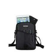 Eastsport Unisex Travel Backpack with Removable Shoulder Bag, Black