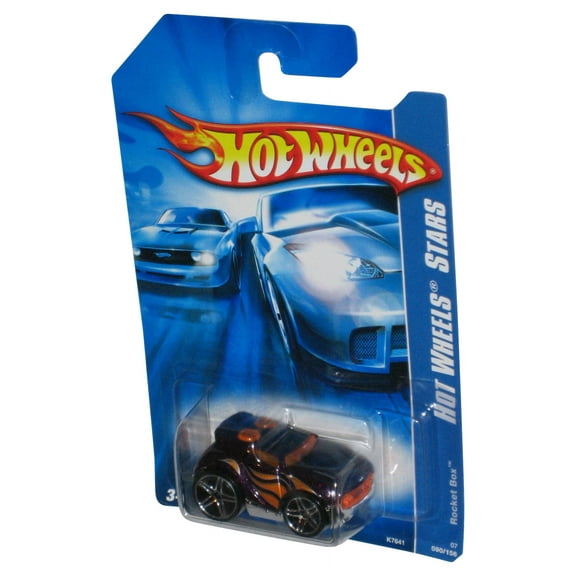Hot Wheels Stars (2006) Purple Rocket Box Toy Car 090/156