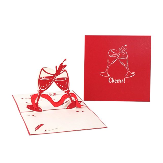 Tarjeta de felicitación de guitarra musical emergente 3D, tarjetas de invitación de feliz cumpleaños, tarjeta de regalo para niños y niñas, tarjetas de agradecimiento, postal