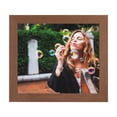 thumbnail image 5 of ArtToFrames 4" x 33" Walnut Picture Frame, 4x33 inch Brown MDF Poster Frame (WOM-4296),  Pack, 5 of 8