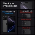 thumbnail image 2 of Protector de pantalla Spigen Glastr EZ FIT Privacy para iPhone 16 Pro, 2 of 7