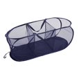 thumbnail image 1 of Laundry Basket Collapsible Laundry Bag Home Storage Three-Grid Storage Basket Black, 1 of 12