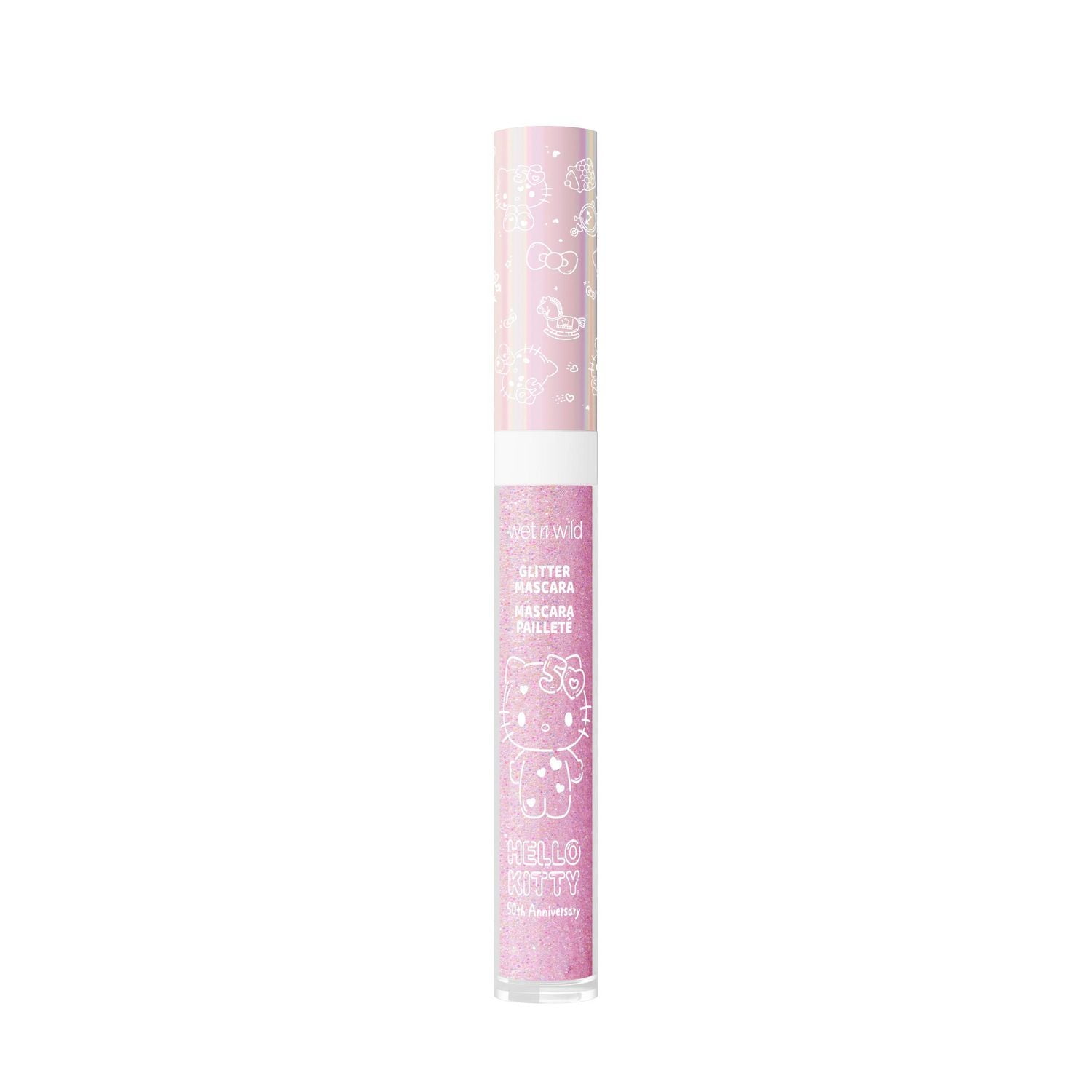 Ensemble Mascara Pailleté & Recourbe-Cils Hello Kitty Mascara Pailleté & Recourbe-Cils