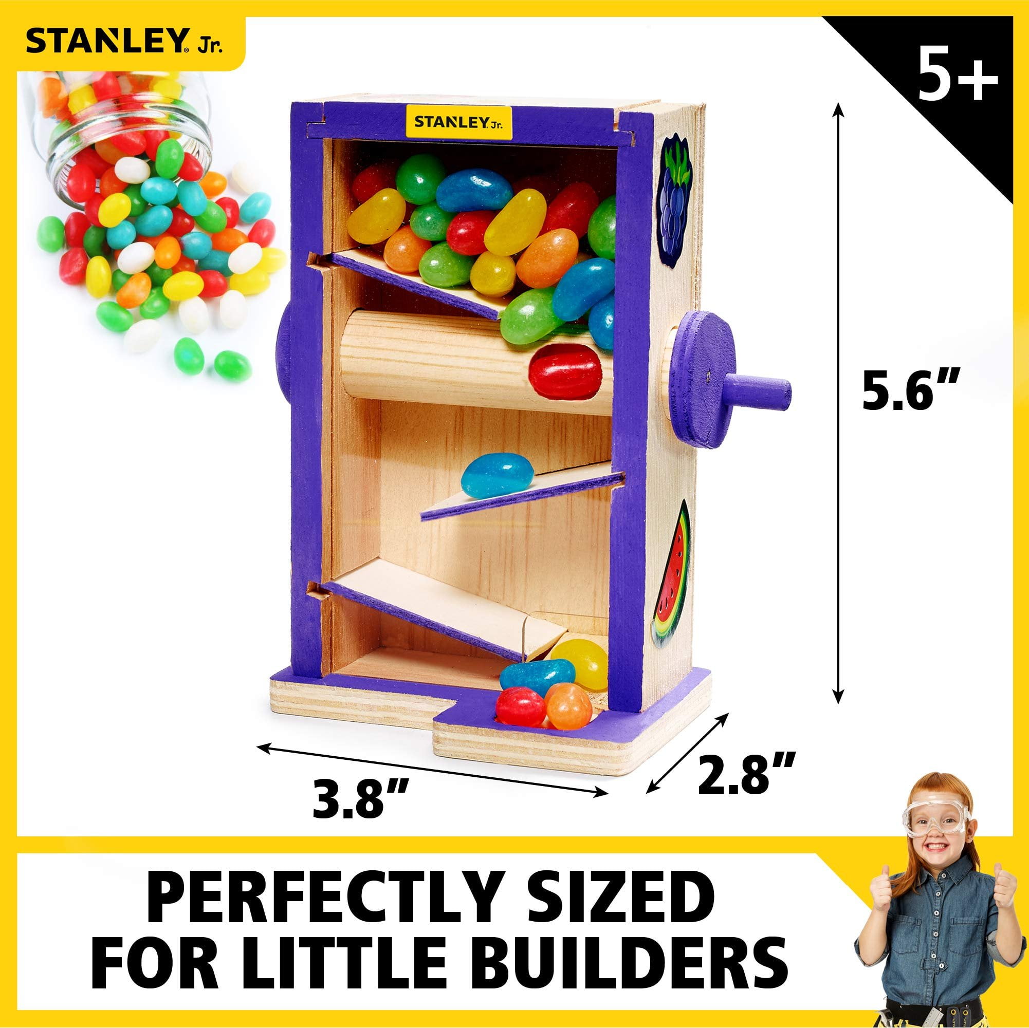 Stanley Jr DIY Candy Maze Building Kit for Kids JK009-SY
