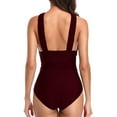 thumbnail image 3 of PENGXIANG Women Solid Bikini Push-Up Bathing Swimsuit, 3 of 3