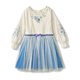 thumbnail image 1 of Primavera otoño bebé niñas vestido de manga larga estampado de dibujos animados lindo vestido de princesa de Disney algodón niños traje de fiesta de cumpleaños Vestido2-3T (Tag100) Gao Jinjia LED, 1 of 2